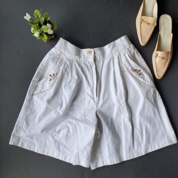 Saint Germain Paris Pants - 💍Vintage Saint Germain Paris High Waisted shorts
